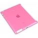 Luvvitt® DOLCE Slim-fit Smart Cover Companion / Compatible TPU Case (BACK COVER only) for iPad 4 & iPad 3 & iPad 2 - Transparent Pink