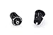iParaAiluRy Bike Bar End Plugs Handsome Universal Rubber Sponge Aluminum Handlebar Plug (1 Pair, Out Dia. 23mm/28mm, Black/Blue/Golden/Gray/Green/Red)