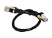 Rosewill 1-Feet Cat 7 Shielded Twisted Pair Networking Cable - Black (RCW-1-CAT7-BK)