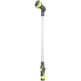 Flexzilla Garden Nozzle - 3-Pattern Adjustable Watering Wand 28", NFZG70, ZillaGreen&trade;
