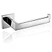 ThinkTop Luxury Sqaure Chrome Toilet Roll Holder Wall Mounted Silver SUS304 Stainless Steel Toilet Paper Holder for Bathroom