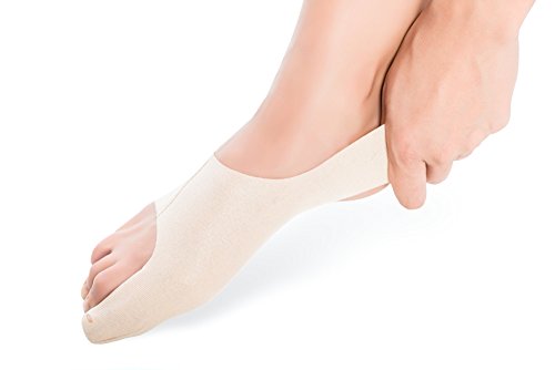 Bunion Bootie (Original Splint for Bunions Relief, Ultra-Thin Bunion Corrector for Hallux Valgus - Right Foot, Small