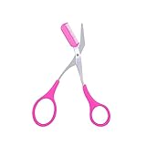Spdoo Eyebrow Shaping Scissor Eyebrow Trimmer Scissors Comb Lady Woman Men Hair Removal Grooming Shaping Shaver Eye Brow Trimmer