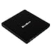 GlowGeek Electronics USB 3.0 Portable CD DVD Rewriter External Drive with M-DISC Support for PC and Mac (Black)
