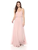 Jenny Yoo Women's Inesse V Neck Gown