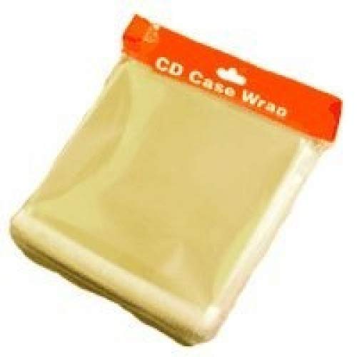 200 x CD Slim 5.2mm and Maxi Single Case Wrapping Sleeves (200 pack)
