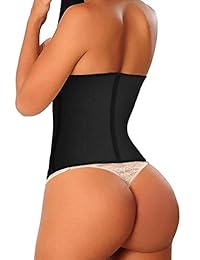 Zapatillas deportivas para dama, 4 ganchos, de látex, para la cintura, con forma de corsés