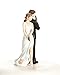 Wedding Collectibles Super Sexy Spy Guns Wedding Cake Topper with Bride and Groom | Fun, Sexy, Humorous Figurine | Fine Porcelain | 5.5 Inches