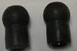Welch Allyn Comfort Sealing Eartips For Tycos Harvey DLX Stethoscopes, Large, Black