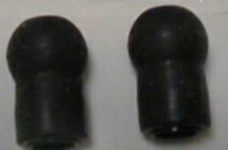 Welch Allyn Comfort Sealing Eartips For Tycos Harvey DLX Stethoscopes, Large, Black