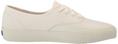 Keds Women's Champion Gender Neutral Sneaker, White Leather, 5.5 on ...