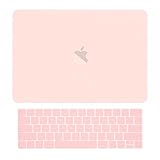 TOP CASE - Rubberized Hard Case Cover + Matching Color Keyboard Cover Compatible with MacBook Pro 15