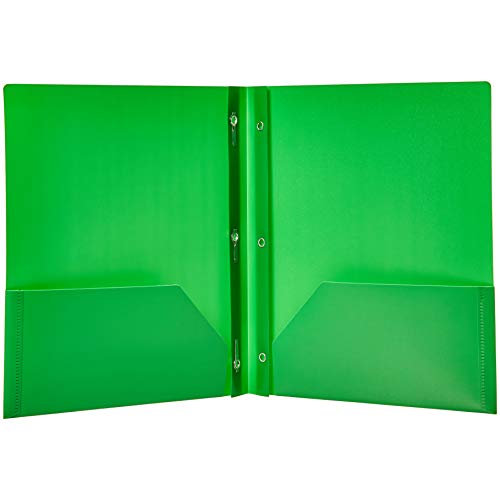 2 AmazonBasics+Plastic+Pocket+Folder+Letter