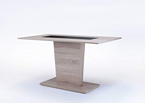 HOMEXPERTS, Esszimmertisch VENGA, Moderner Esstisch 110 cm, Küchentisch