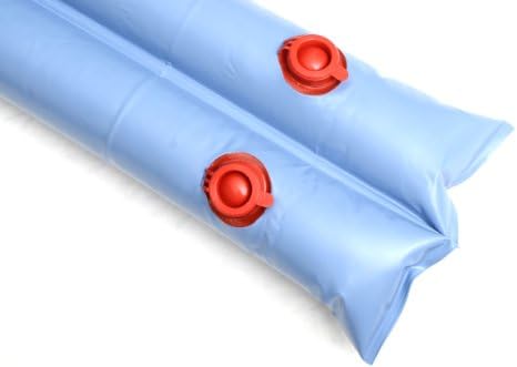 PoolTux WTB-1007 20-Gauge Vinyl Double Chamber Water Tube, 10-Feet, Blue