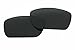 Polarized Replacement Sunglasses Lenses for Oakley Fuel Cell with UV Protection (Black)