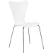 Poly and Bark Elgin Side Chair in White (Set of 4)