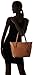 Michael Kors Women Jet Set Large Top-zip Saffiano Leather Tote Shoulder Bag, Brown (Luggage), 40x30x15 cm (W x H x L)