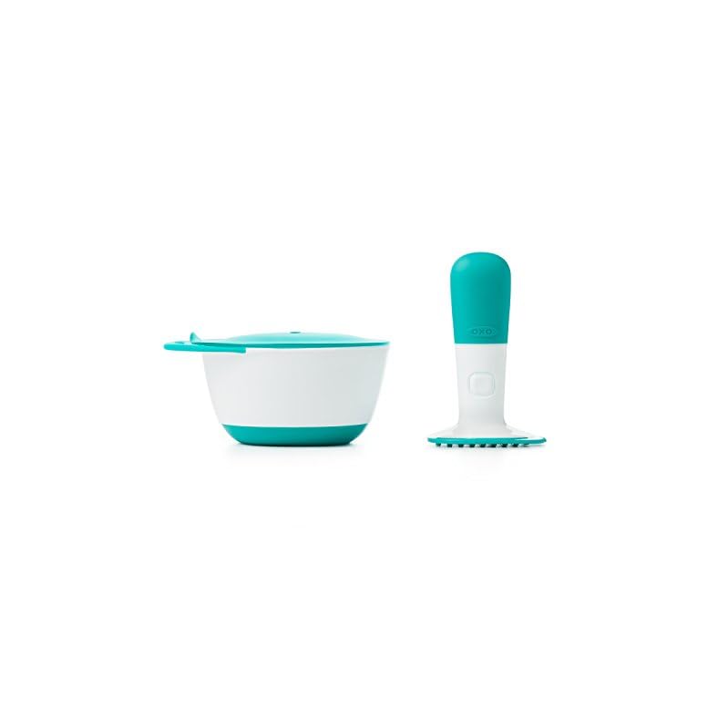 OXO Tot Food Masher, Teal