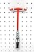 Pegboard Hooks Kit 75-packs J Shape Peg Hooks White Peg Hook Accessories (75 PK, White)