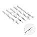 Ear Nose Piercing Needles, CINRA 50pcs Body Piercing Needles Assorted size 12G 14G 16G 18G and 20G Hollow Piercing Needles for Ear Nose Navel Nipple Lip Piercing