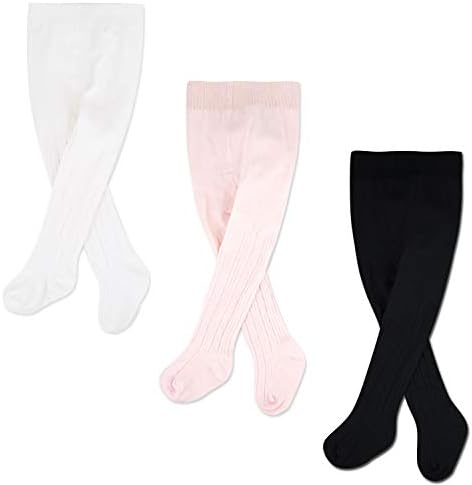 Cozyway Cable Knit Cotton Leggings/Tights For Baby Girls, 1