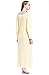 Alexander Del Rossa Womens Cotton Knit Nightgown, Long Scoop Neck Sleep Dress