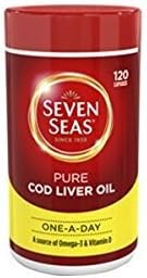 (10 PACK) - Seven Seas Cod Liver Oil One-A-Day Capsules | 120s | 10 PACK - SUPER SAVER - SAVE MONEY by Seven Seas Health Care Ltd