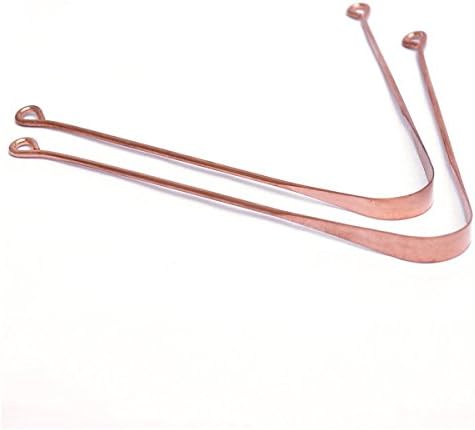 Superior Grade Copper Tongue Cleaner Scraper - Pack of 2