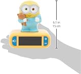 Lexibook Despicable Me Bob Nightlight Alarm Clock Sounds LCD Backlit view 3