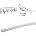 Datttcc Alloy Plastic Windows and Balcony Curtain Track Soft Curved Track Rail Slide Rail Accessories (5 Meters)