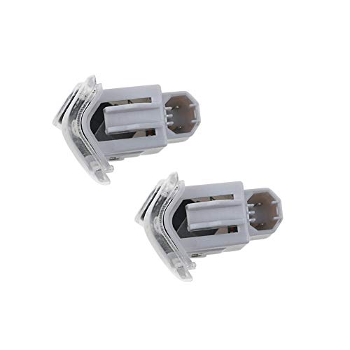 Aukur 2-pc Set Car LED Door Logo Projector Ghost Shadow Lights Direct Replacement Welcome Lamp for Infiniti Q50 Q70 QX70 QX50 EX FX G M Series