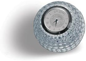 Texas Tech Red Raiders Crystal Golf Ball Clock - Silver