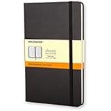Moleskine Classic Notebook, Pocket, Ruled, Black, Hard Cover (3.5 x 5.5)