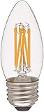 Cree Lighting B11 Clear Glass Filament Post Light