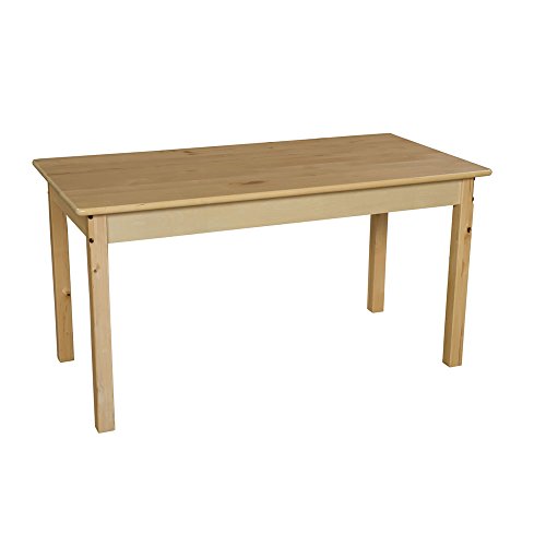 Wood Designs WD84824 Child's Table, 24 x 48 Rectangle with 24 Legs
