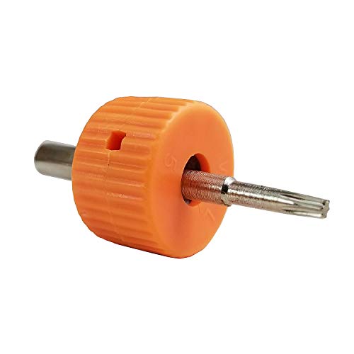 Bit Magnetizer and Demagnetizer Ring, Mini Screwdriver Bit Drive Holder for Magnetic Driver Bits,Plastic Screwdriver Magnetization Ring Pick-up Tool, 10 PCS-5MM