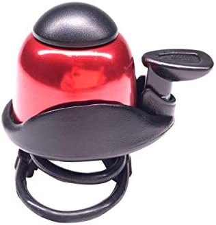 Intoy Bike Bell Aluminum Mini, Loud Sound Bicycle Ring Bell for Kids and Adults, Fits 22.2mm 31.8mm Handle Bar