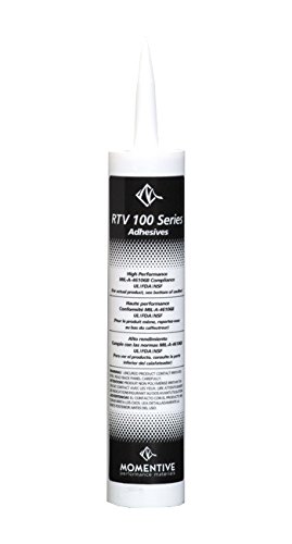 UPC 013227029501, Momentive RTV103 One Part Silicone Sealant, 10.1 Ounce Caulker, Black