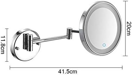 Comprar online | MRJ 8 Pulgadas Espejo de Aumento de Pared, Redondo de