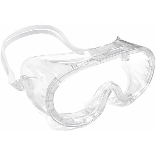 Lunette De Sécurité Transparent Lot De 24 Lunettes De Sécurité Transparentes - Lunettes De Protection Avec Verres En Plastique Pont De Nez Et Embouts De Branches En Caoutchouc Pour Plus De Confort