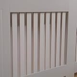 Home Source Radiator Cover Wooden Wall Cabinet Grey Oak 152cm Large view 6