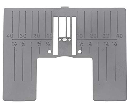 SEW-LINK Straight Stitch Needle Plate For Viking Designer Diamond deLuxe, Designer Ruby