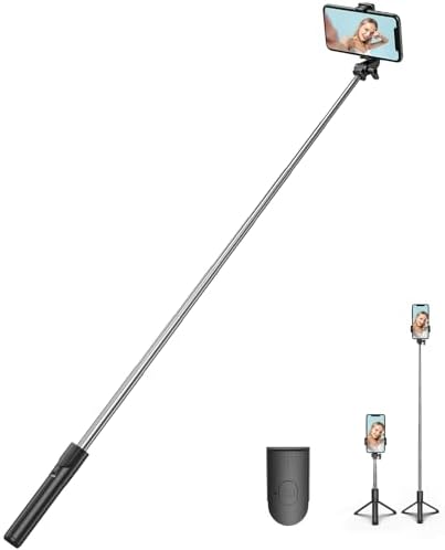 Dafape Phone Tripod Selfie Stick, Cell Phone Tripod Stand Phone