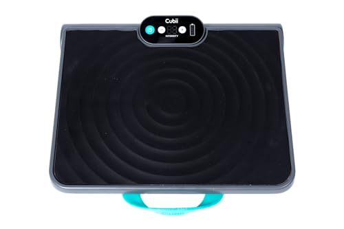 Cubii Revive - Cordless Portable Foot and Lower Leg Massager Vibration Foot Plate, Ultra-Quiet Vibration for Relaxation, Recovery, Rejuvenation with Customizable Intensity Levels