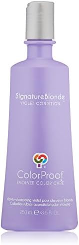 ColorProof SignatureBlonde Violet Conditioner - Purple Conditioner for Blonde, Cuts Brass - Color-Safe, Vegan, Sulfate/ Salt-Free - Professional