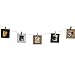 Katia 3 Inch Rope Hanging Frame for Instax Mini 8 9 7s 90 25 50s Film/Pringo 231 Film/Instax SP 1 Film/Polaroid PIC-300P Film/Polaroid Z2300 Film, Camera Accessories Bundle Clips Frames (Set7)