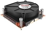 Akasa AK- CPU Cooler Low Profile 1U LGA 1700 Socket view 4