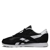 Reebok Women's Classic Nylon Sneaker, Black, 8