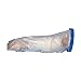 DMI Waterproof Cast Cover Wound Barrier and Bandage Protector Reusable with a Watertight Seal for Showers Baths & Pools Fits Adult Small Leg up to 23 Inches in Length, Short Leg